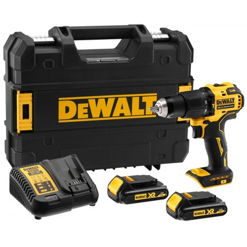 DeWALT DCD709S2T-QW Akkus ütvefúró-csavarozó XR (65Nm/18V/2x1,5Ah) Tstak