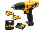 DeWALT DCD716D2-QW Akkus ütvefúró-csavarozó (30Nm/10,8V/2x2,0Ah) koffer