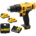 DeWALT DCD716D2-QW Akkus ütvefúró-csavarozó (30Nm/10,8V/2x2,0Ah) koffer