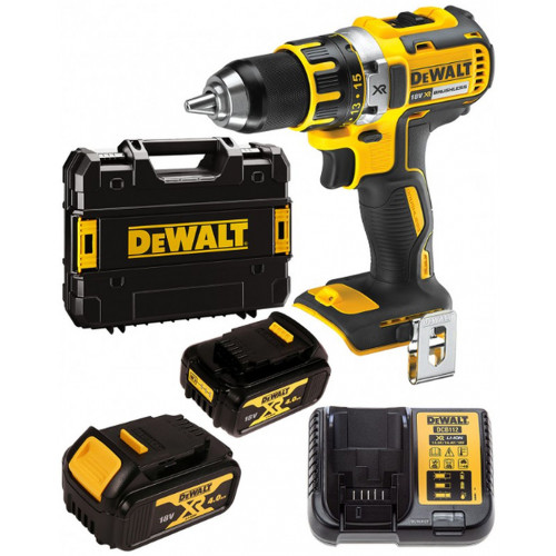 KIÁRUSÍTÁS DeWALT DCD790M2-QW akkus fúró / meghajtó (60Nm/18V/2x4,0Ah) Tstak SZERVIZELT