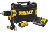 DeWALT DCD805E1T-QW Akkus ütvefúró-csavarozó XR PowerStack (90Nm/18V/1x1,7Ah) Tstak