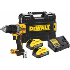 DeWALT DCD805H2T-QW Akkus ütvefúró-csavarozó XR PowerStack (90Nm/18V/2x5,0Ah) Tstak