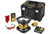 DeWALT DCE074D1R-QW Akkus piros forgólézer XR (18V/1x2,0Ah) Tstak