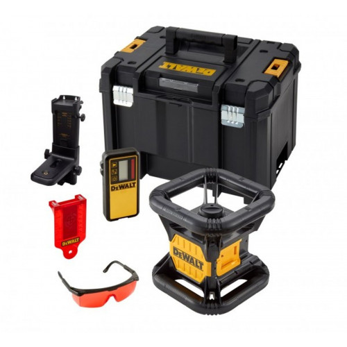 DeWALT akkus piros forgólézer 18V XR alapgép DCE074NR-XJ