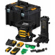 DeWALT DCE080D1GS lézeres szintező (18V/1x2,0Ah) Tstak