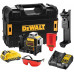 DeWALT DCE089D1R-QW Akkus piros keresztlézer 3x360° XR (10,8V/1x2,0Ah) Tstak