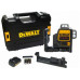 DeWALT DCE089LR-XJ Vonallézer 3x360° 10,8V