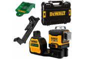 DeWALT DCE089NG18-XJ Akkus zöld keresztlézer 3x360° XR (18V/akku és töltő nélkül) Tstak