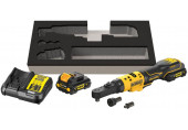 DeWALT DCF500L2G-QW Akkus racsnis csavarkulcs 1/4"+3/8" XR (102Nm/12V/2x3,0Ah)
