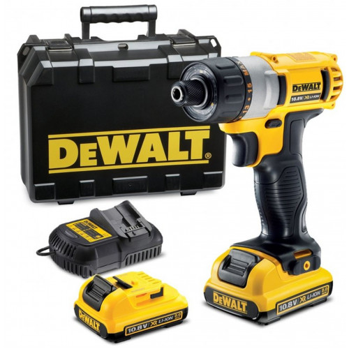 DeWALT 10,8 V-os XR Li-Ion Csavarozó - 2,0Ah DCF610D2