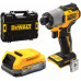 DeWALT DCF840E1T-XJ Akkus ütvecsavarozó 1/4" (192Nm/18V/1x1,7Ah PowerStack) Tstak