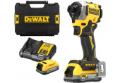 DeWALT DCF850E2T-QW Akkus ütvecsavarozó 1/4" XR PowerStack (205Nm/18V/2x1,7Ah) Tstak