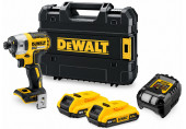 DeWALT DCF887D2-QW Akkus ütvecsavarozó (1/4"/205Nm) XR (18V/2x2,0Ah) Tstak