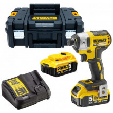 DeWALT DCF887P2-XJ Akkus ütvecsavarozó 1/4" XR (205Nm/18V/2x5,0Ah) Tstak