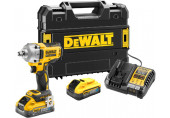 DeWALT DCF891H2T-QW Akkus ütvecsavarozó 1/2" XR PowerStack (1084Nm/18V/2x5,0Ah) Tstak