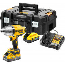 DeWALT DCF900H2T-QW Akkus ütvecsavarozó 1/2" XR PowerStack (1355Nm/18V/2x5,0Ah) Tstak