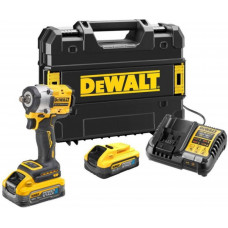 DeWALT DCF921H2T-QW Akkus ütvecsavarozó 1/2" (610Nm/18V/2x5,0Ah PowerStack) Tstak