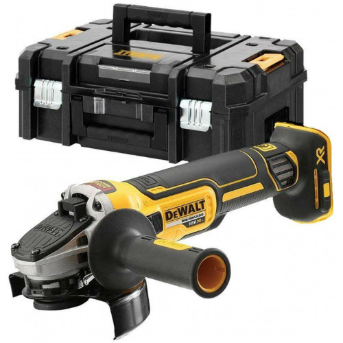 DeWALT DCG405FNT-XJ Akkus sarokcsiszoló XR (125mm/18V/akku és töltő nélkül) Tstak