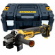 DeWALT DCG405NT-XJ Akkus sarokcsiszoló XR (125mm/18V/akku és töltő nélkül) Tstak