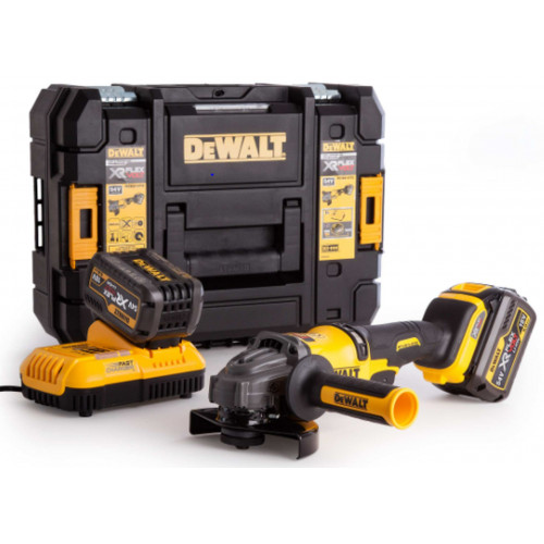 DeWALT DCG414T2 Akkus sarokcsiszoló 125 mm, FLEXVOLT 54V