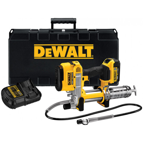 DeWALT DCGG571M1-QW Akkus kenőprés XR (690bar/18V/1x4,0Ah) koffer