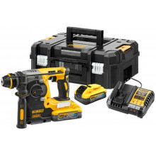 DeWALT DCH273H2T-QW Akkus kombikalapács SDS-Plus XR PowerStack (2,1J/18V/2x5,0Ah) Tstak II