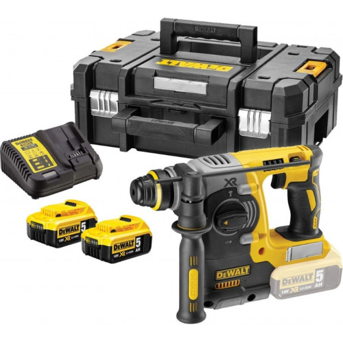 DeWALT DCH273P2-QW Akkus fúrókalapács SDS-Plus (2,1J/18V/2x5,0Ah) Koffer