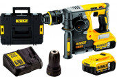 DeWALT DCH274P2T-QW Akkus kombikalapács SDS-Plus XR (2,1J/18V/2x5,0Ah) Tstak II