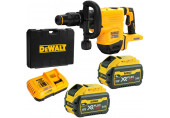 DeWALT DCH832X2-QW Akkus vésőkalapács SDS-Max 10,5J XR FlexVolt (54V/2x9,0Ah) Tstak