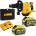 DeWALT DCH832X2-QW Akkus vésőkalapács SDS-Max 10,5J XR FlexVolt (54V/2x9,0Ah) Tstak