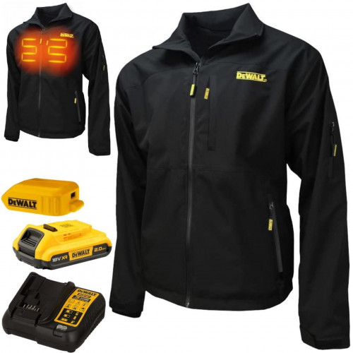 DeWALT DCHJ090BD1-XL fűthető kabát, XL