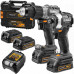 DeWALT DCK200ME2GT-QW Kombó szett McLaren (DCD85M+DCF85M+18V/2x1,7 Ah) Tstak