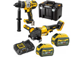 DeWALT DCK2016T2T-QW Akkus gépszett (DCD999+DCG418+ DCB115) (54V/2x6,0Ah), Tstak