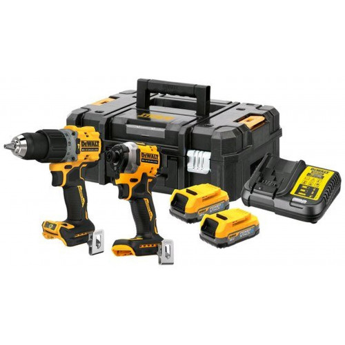 DeWALT DCK2050E2T-QW Combo pack 18V (2x1,7Ah Powerstack) Tstak