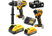 DeWALT PowerStack DCK2052H1E1T-QW Akkus gépszett (DCD999+DCF850+18V/1,7Ah/5,0Ah) Tstak
