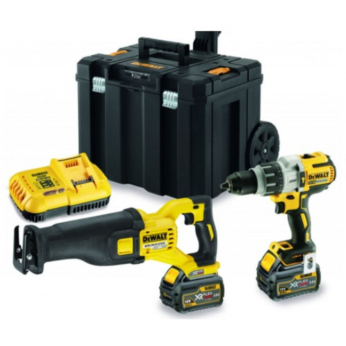 DeWALT akkus gépszett FLEXVOLT 18V XR 2x6,0Ah DCK2057T2T-QW