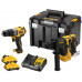 DeWALT DCK2102L2T-QW Akkus gépszett (DCH072 + DCD706 + DCB124 + DCB1102) Tstak