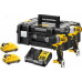 DeWALT DCK2110L2T-QW Akkus combopack DCD701 + DCF801 (12V/2 x 3,0 Ah) Tstak