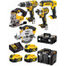 DeWALT DCK551P3T Akkus gépszeet DCD796+DCF887+DCS391+DCS331+DCL050 (18V/3x5,0Ah)2xTstak