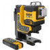 DeWALT DCLE34035B-XJ Akkus távirányítású vonallézer 3x360° (18V/akku és töltő nélkül)Tstak