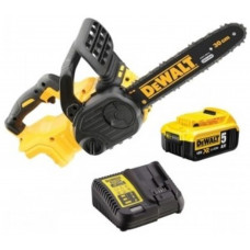 DeWALT DCM565P1-QW Akkus láncfűrész XR (30mm/1x5,0Ah/18V)