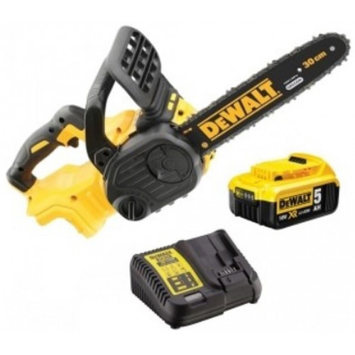 DeWALT DCM565P1-QW Akkus láncfűrész XR (30mm/1x5,0Ah/18V)