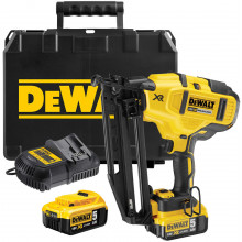 DeWALT DCN660P2-QW Akkus szegbelövő 63 mm XR (18V/2x5,0Ah) Tstak