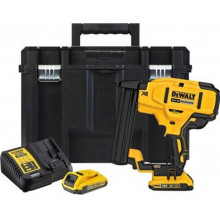 DeWALT DCN681D2-QW Akkus kapcsozógép 38 mm XR (18V/ 2x2,0Ah) Tstak