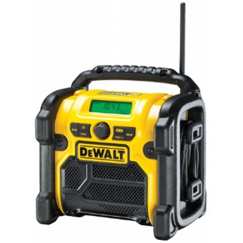 DeWALT DCR020-QW Akkus és hálózati rádió XR (10,8V/12V/18V/54V/230V/akku és töltő nélkül)