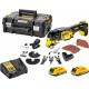 DeWALT DCS355D2-QW 18V többfunkciós osszcilácíós készülék XR Li-Ion (18V/2x 2,0Ah) Tstak