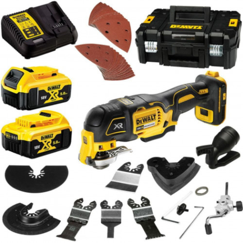 DeWALT DCS356P2-QW Akkus multigép XR 18V (2x5,0Ah) Tstak