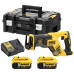DeWALT DCS367P2-QW Akkus orrfűrész XR (18V/2x5,0Ah) Tstak