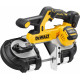 DeWALT DCS378N-XJ Akkus szénkefementes szalagfűrész XR (18V/Akku és töltő nélkül)