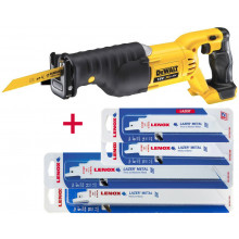 DeWALT DCS380NX-DE Akkus kardfűrész 120 db fűrészlappal XR (18V/akku és töltő nélkül)